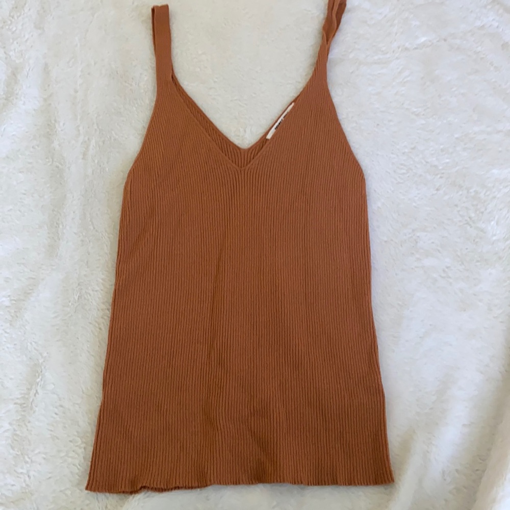 Ribbed tank top
